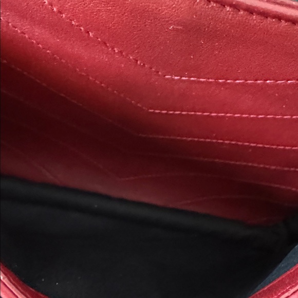 Saint Laurent RARE Burgundy Niki Medium Leather Bag with Gold Tone Hardware - Picture 13 of 17